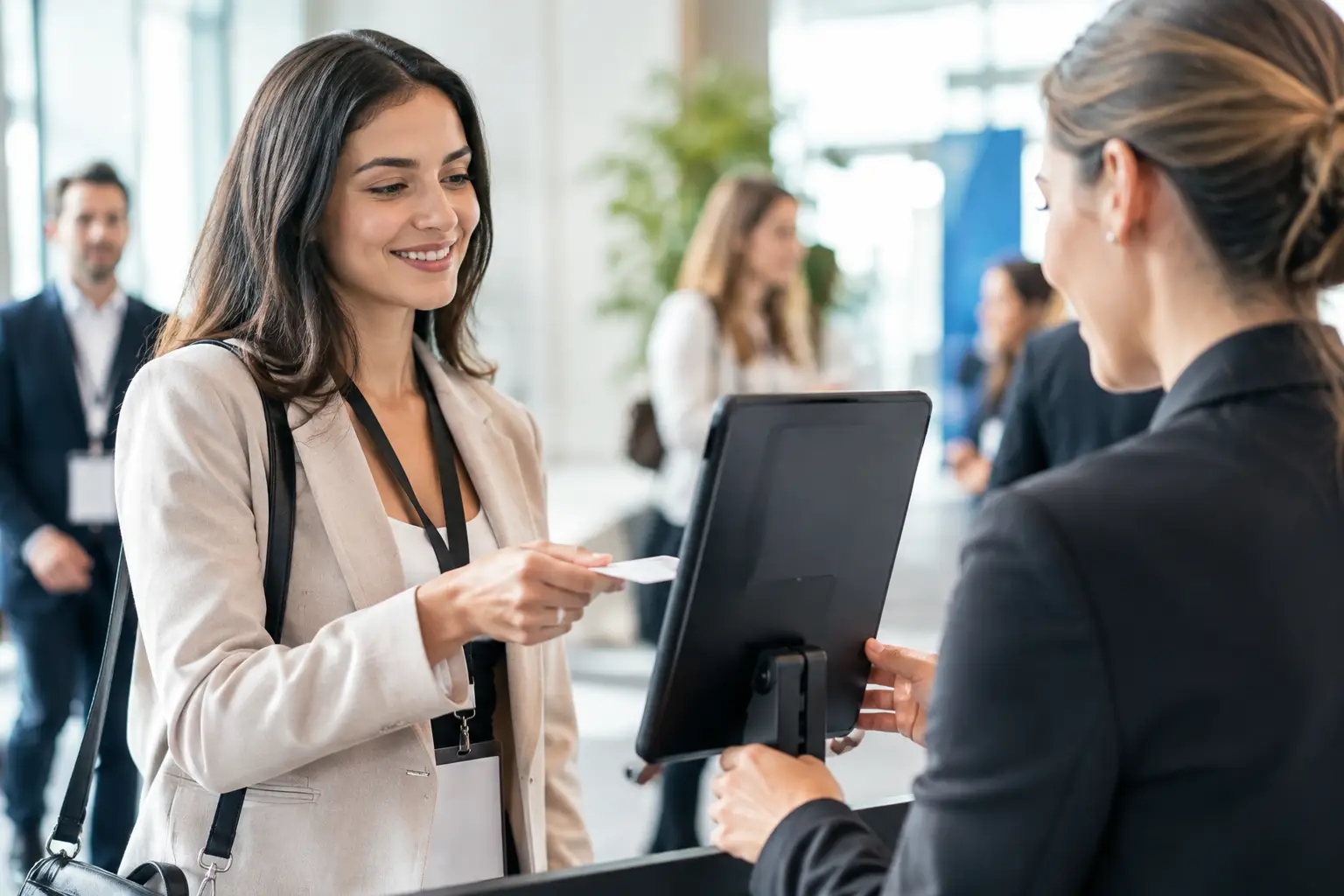 How Are Visitor Records Protected at Events?