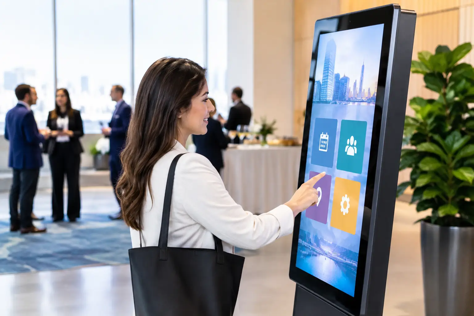 Interactive Digital Signage Rental for Events